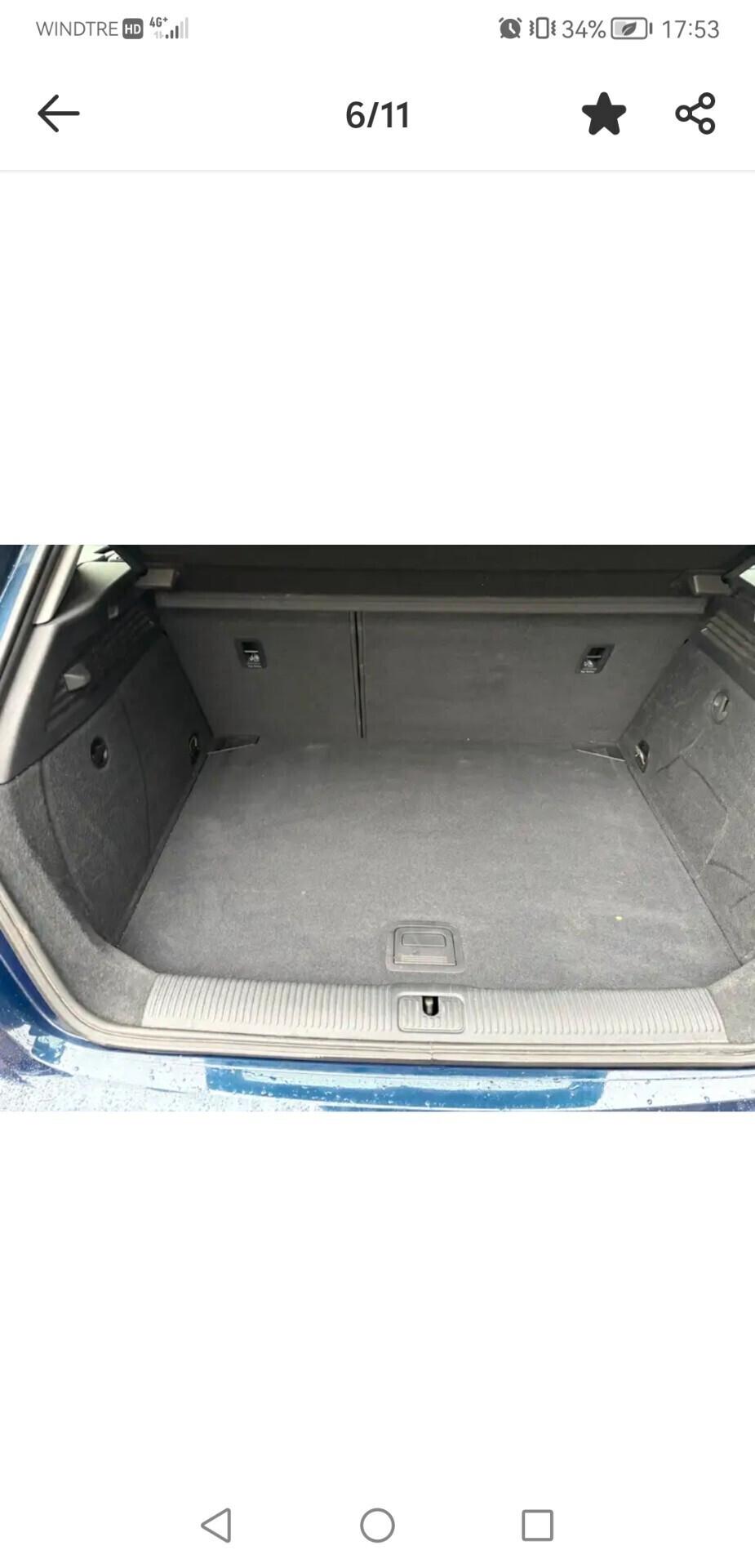 Audi A3 35TFSI 150CV 2019 - Garanzia 12 Mesi