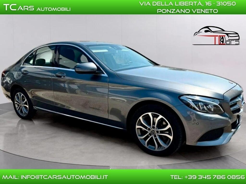 MERCEDES C220 4MATIC AUTO-PELLE-KM CERTIFICATI