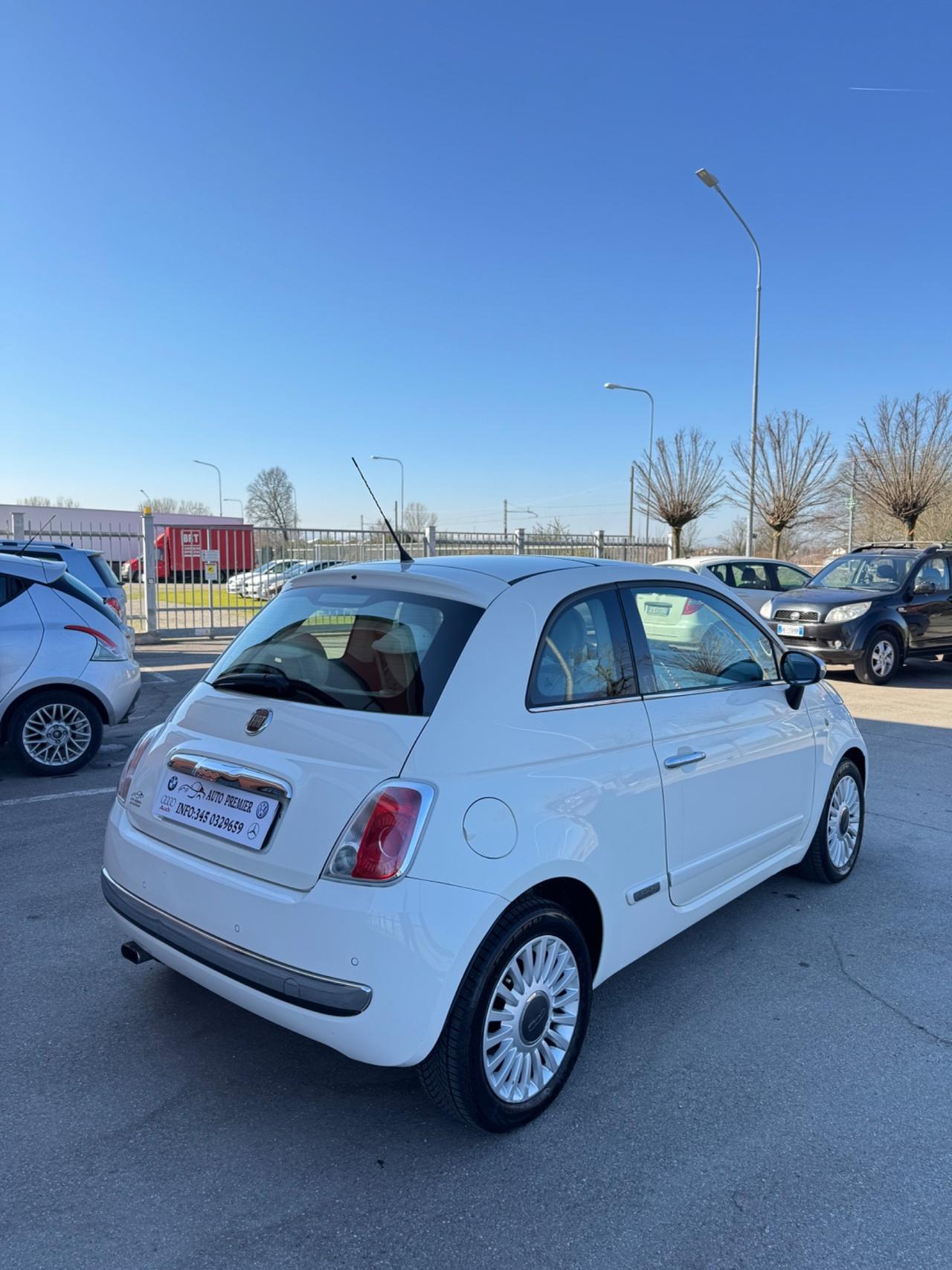 Fiat 500 1.2 benzina Lounge sì neopatentati