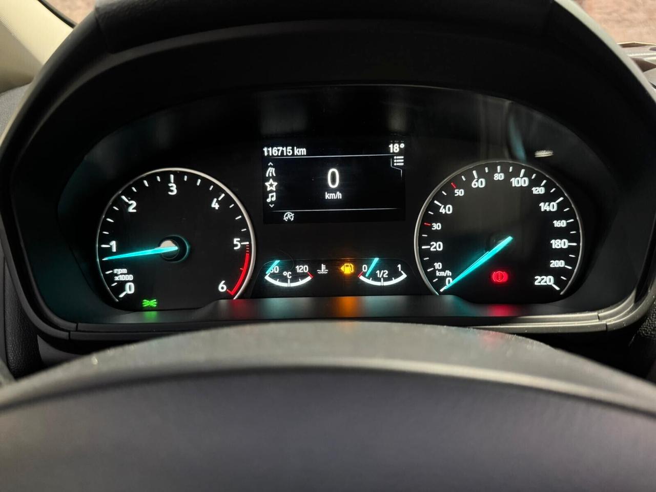 Ford EcoSport 1.5 TDCi 99 CV 2018 GANCIO TRAINO A SCOMPARSA