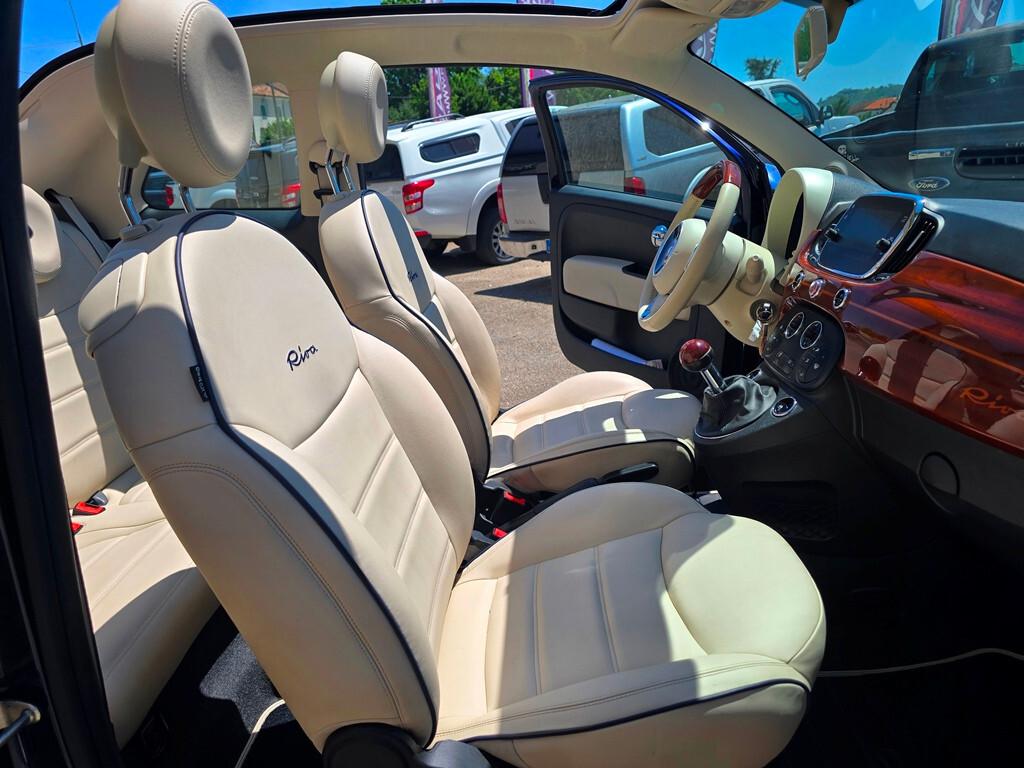 Fiat 500 C 1.3 MJT 95 CV RIVA LIMITED EDITION