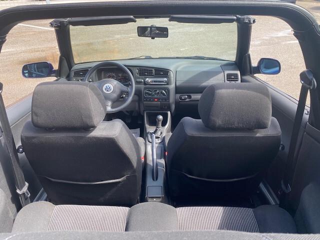 Volkswagen Golf Cabriolet 1.6 cat 3 porte