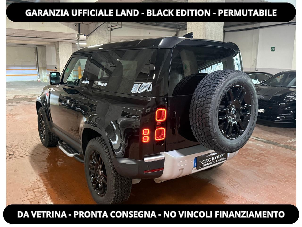 Land Rover Defender 90 3.0D I6 200 CV-BLACK EDITION -PERMUTABILE