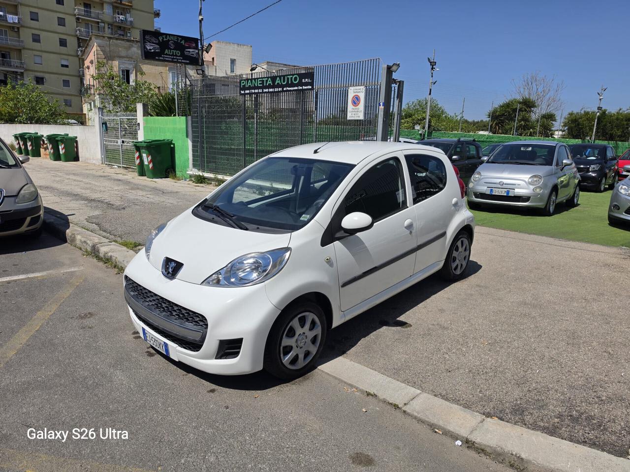 Peugeot 107 1.0 BENZINA - 5 PORTE - ANNO 2011