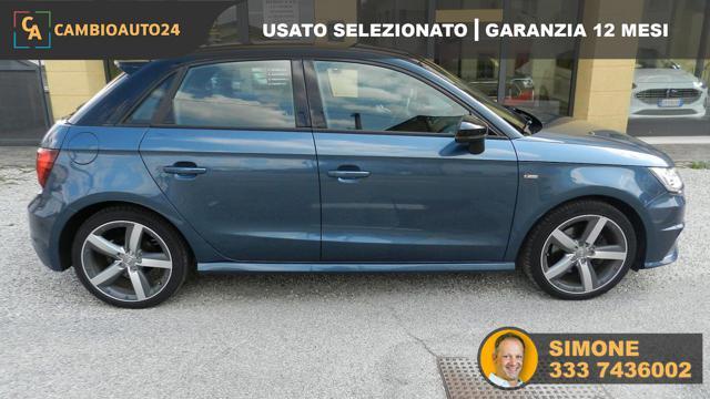 AUDI A1 SPB 1.6 TDI 116 CV Admired+Sline Esterno Cerchi17°