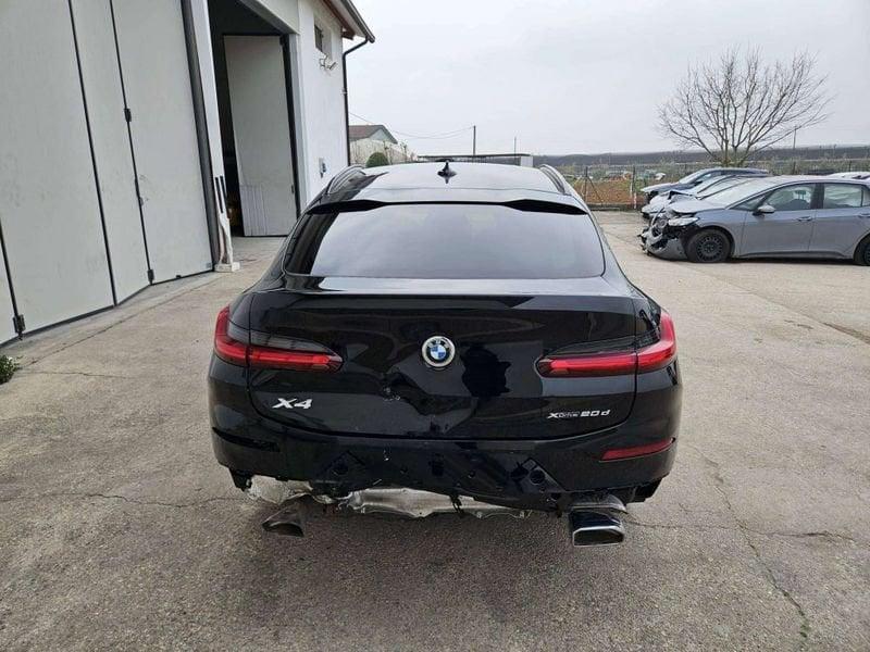 BMW X4 xdrive20d mhev 48V auto - START - INCIDENTATA