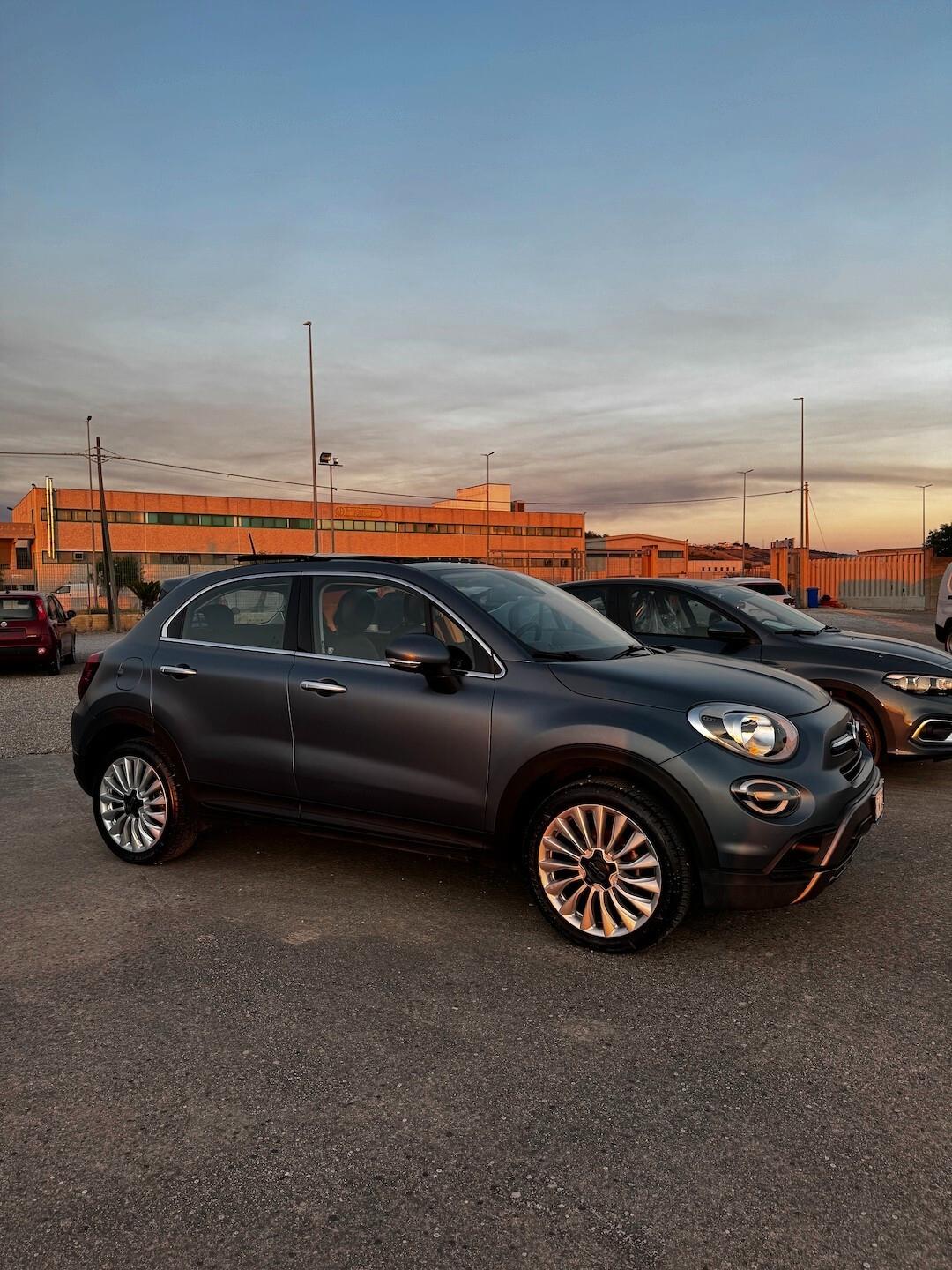 Fiat 500X 1.3 Mjt 95CV Cross blu opaco tetto apribile