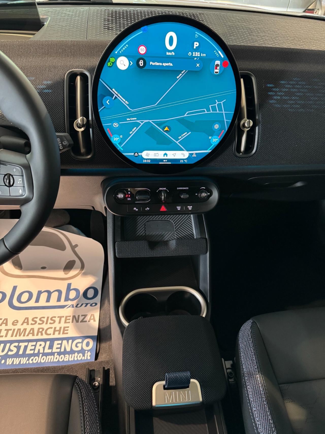 MINI Cooper D Countryman 2.0 Mhev Black Auto Navi Led App conn Cam 19"