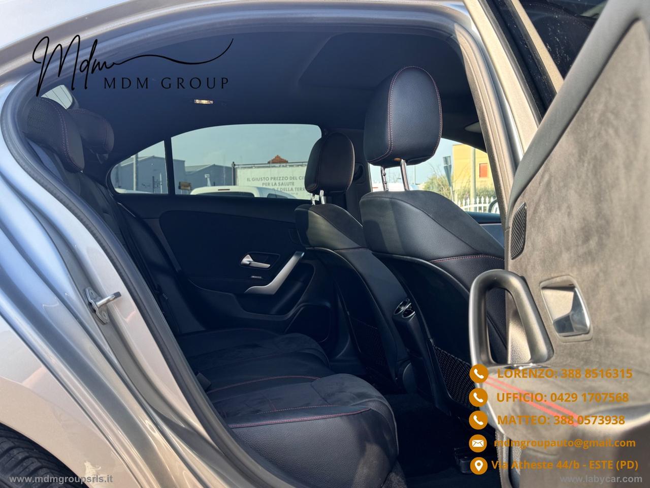 MERCEDES-BENZ A 180 SEDAN d Automatic Premium AMG Line OK NEOPATENTATI