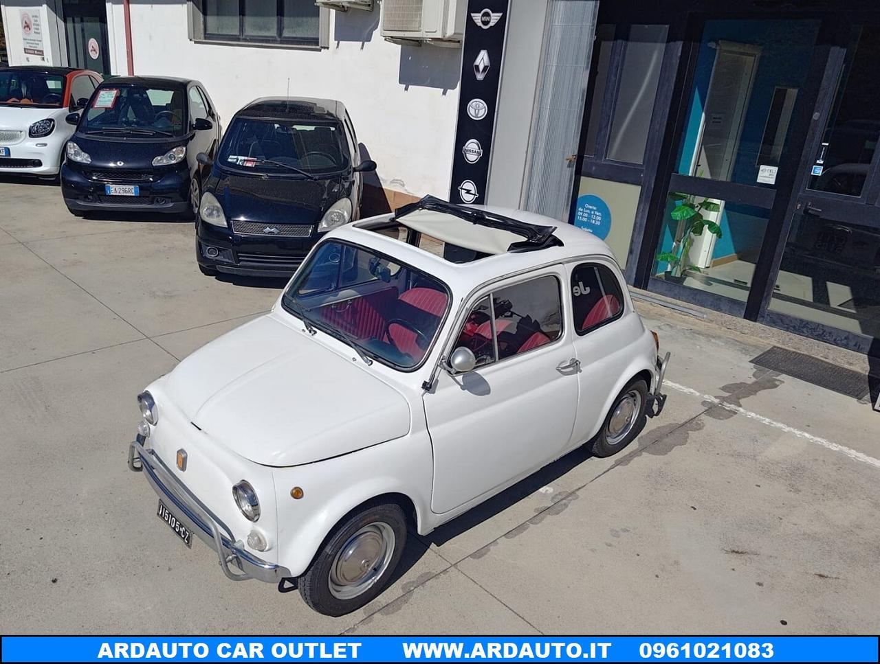 Fiat 500 L d epoca iscritta ASI restaurata