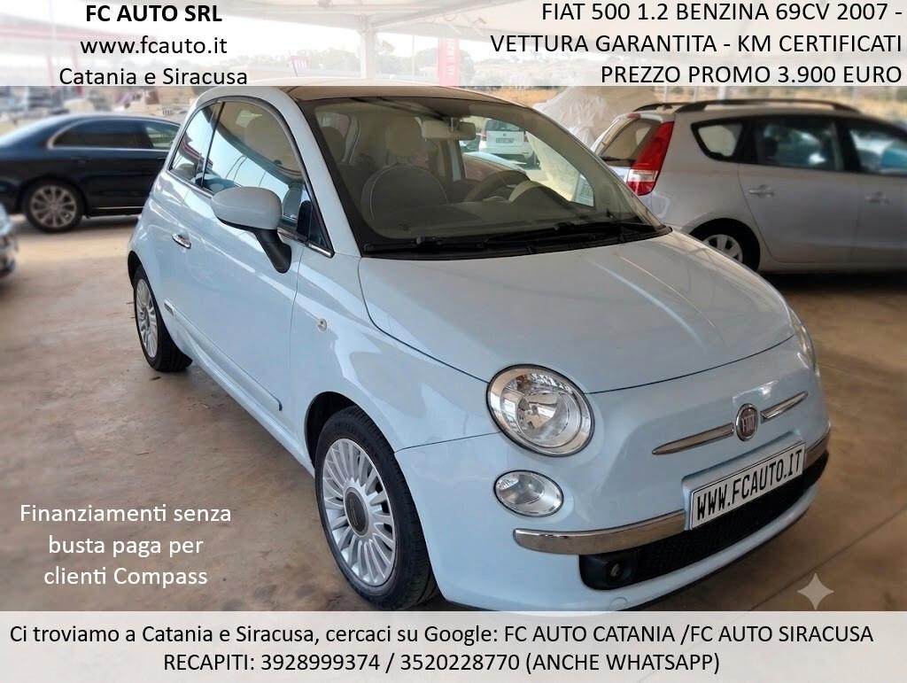 Fiat 500 1.2 Lounge 2007