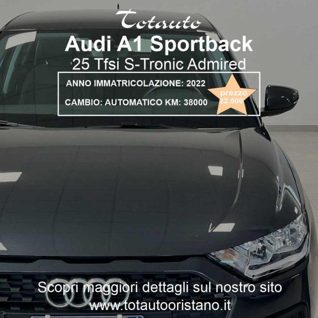 AUDI A1 SPB 25 TFSI Stonic Admired