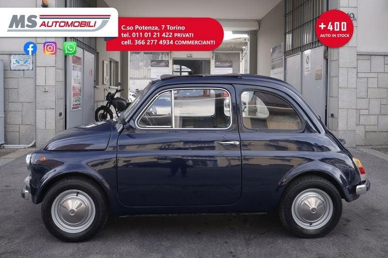 FIAT 500 L (d'epoca) LUSSO Targa e Libretto Originali