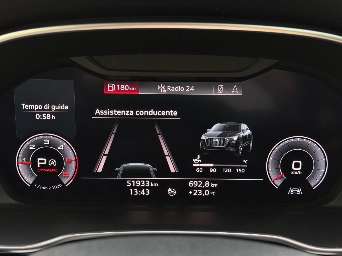 Audi Q3 Sportback 35TDI S-line Identity Black 150CV