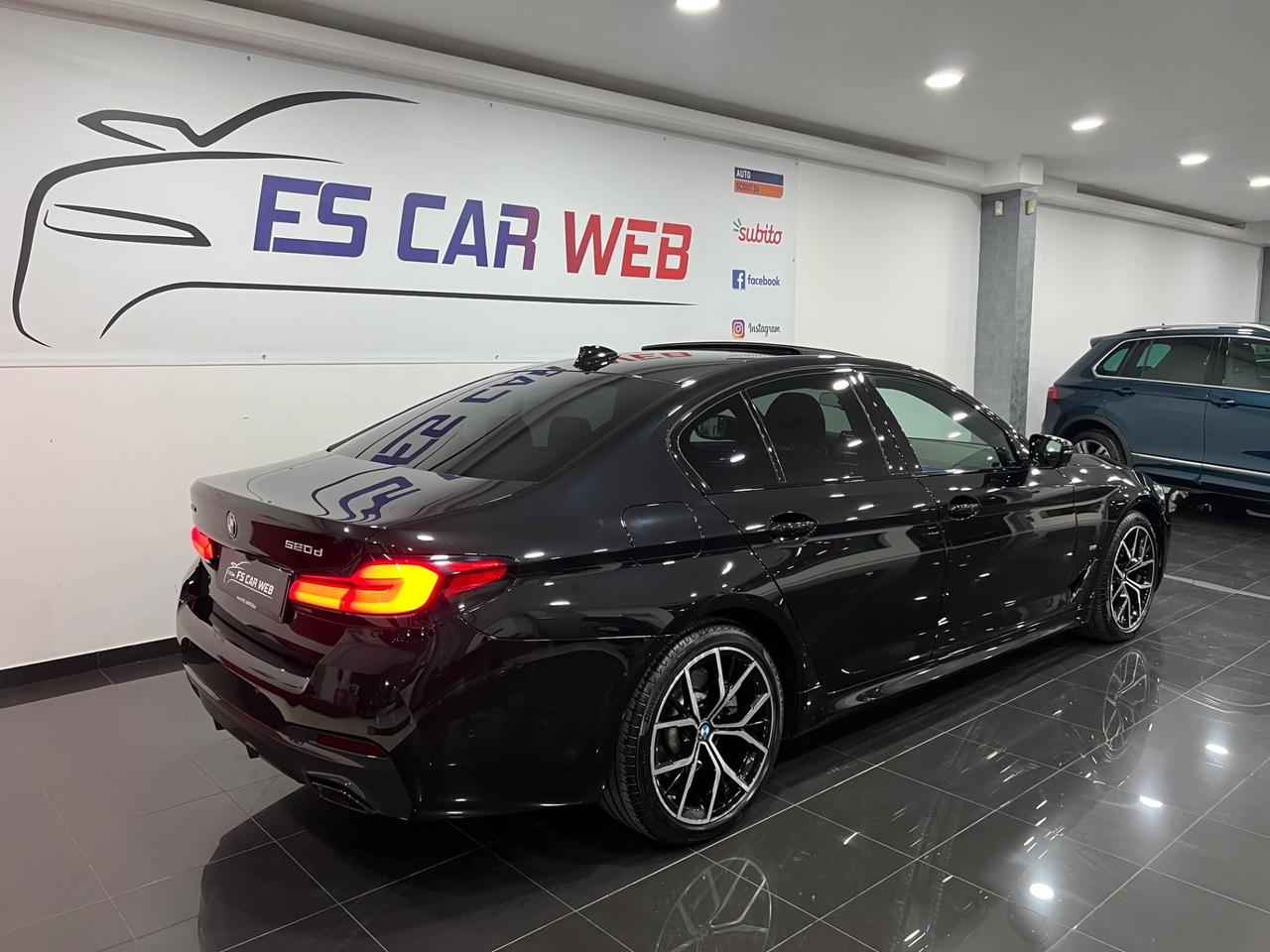 BMW 520d mhev XDrive 48V MSport auto 190 cv