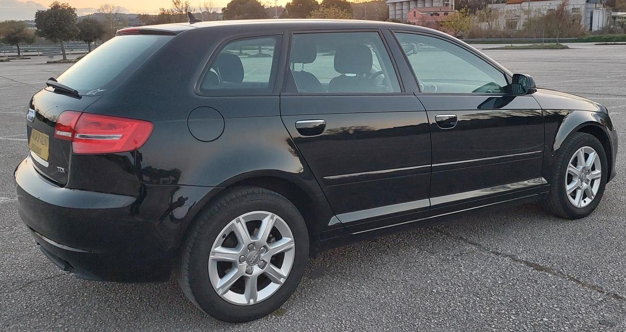 AUDI A3 SPORTBACK S.TRONIC -2.0 CAMBIO AUTOMATICO