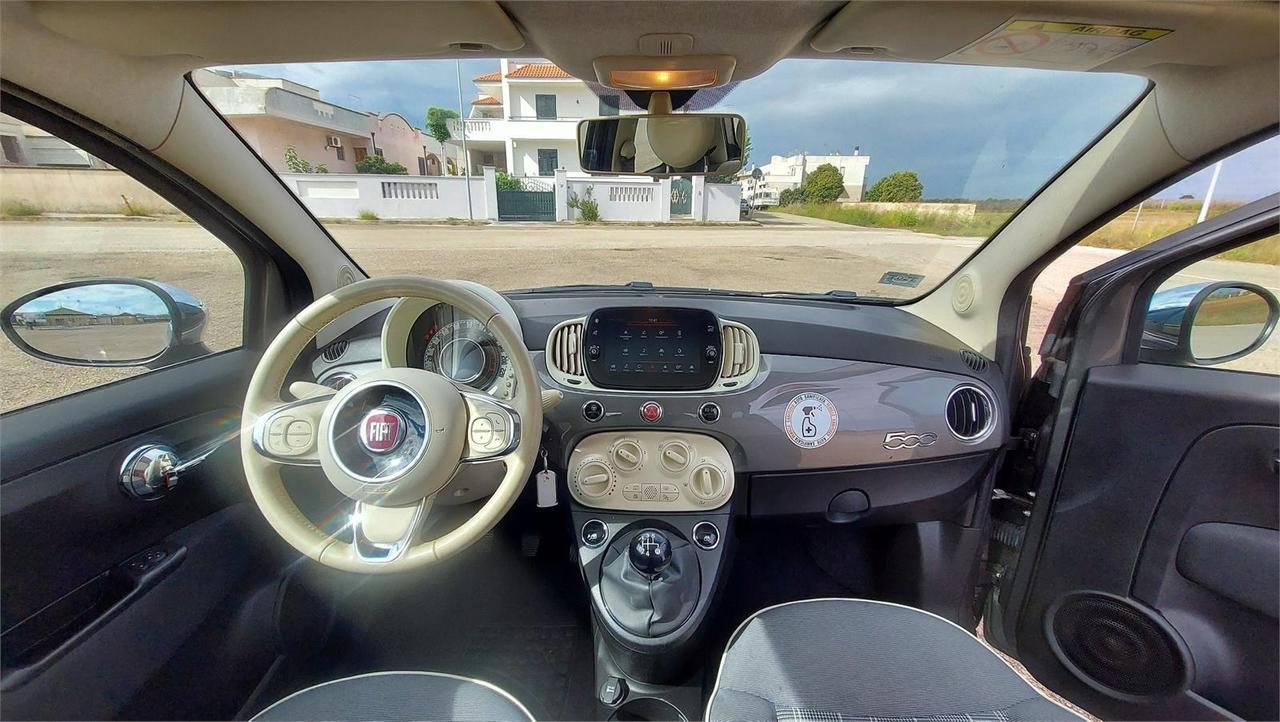 FIAT 500 1.2 69cv  Mirror Uconnect 2019