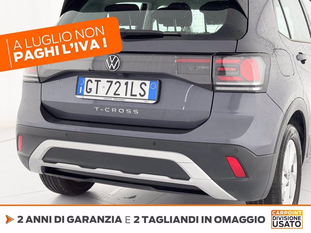 VOLKSWAGEN T-cross 1.0 tsi life 115cv dsg del 2024