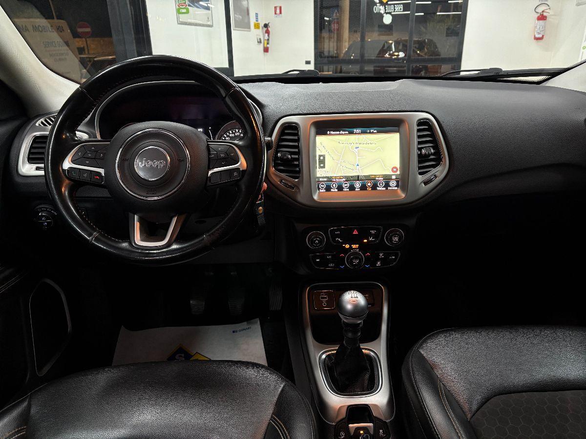 JEEP - Compass - 1.4 MultiAir 2WD Longitude/ UNICO PROPRIETARIO/ IVA DEDUCIBILE 22%/ MAVIGATORE/ RETROCAMERA/ INTERNI IN PELLE