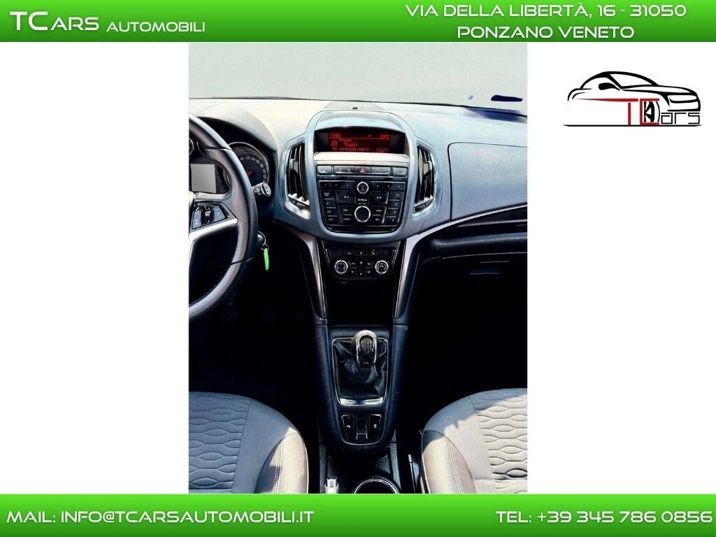 OPEL ZAFIRA 1.6 METANO - 7 POSTI - EURO 6
