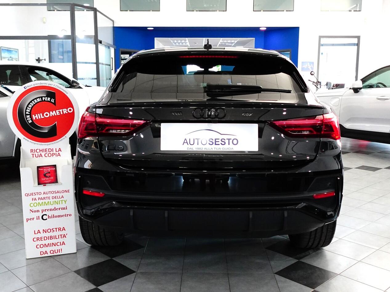 Audi Q3 Sportback 2.0 TDI 150 CV 35 S TRONIC IDENTITY BLACK