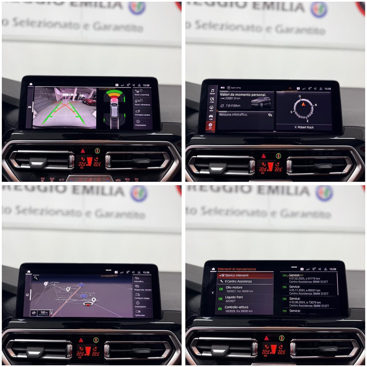 Bmw X3 xDrive20d 190CV 48V Msport 07/2022 EURO 6D TEMP