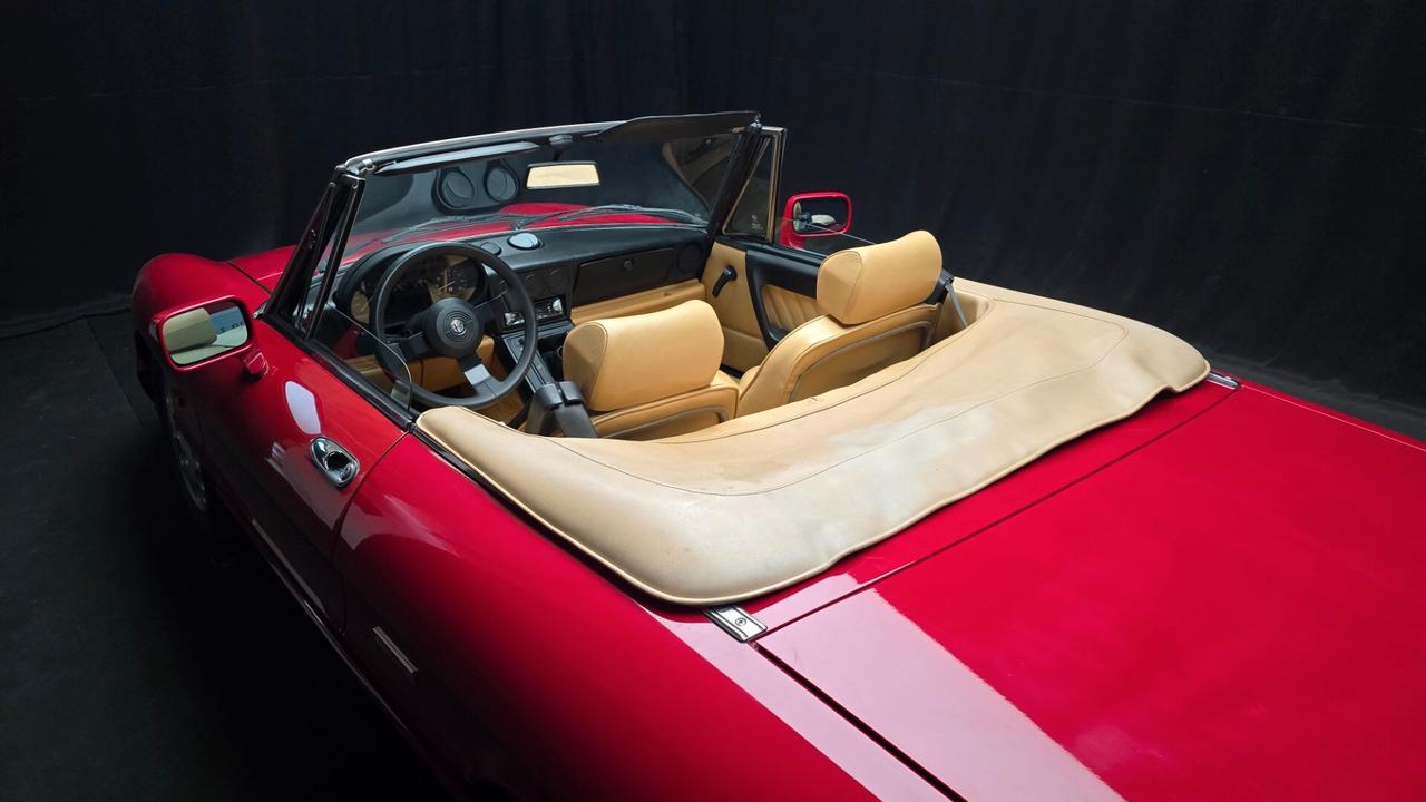 Alfa Romeo Spider certificata ASI con C.R.S