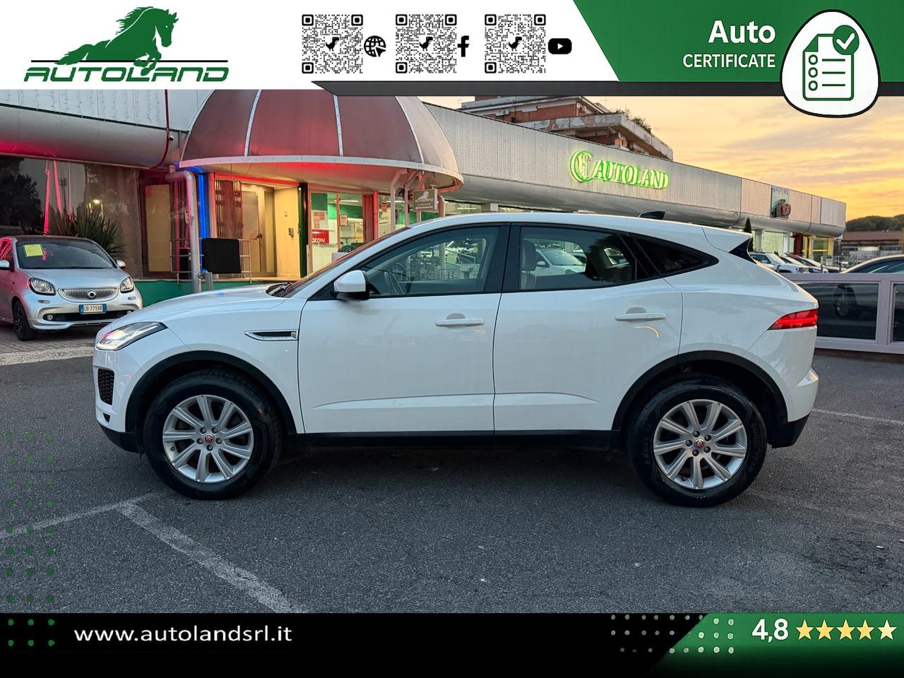 Jaguar E-Pace 2.0 i4 S awd 200cv Servive Jaguar Garanzia fino 36