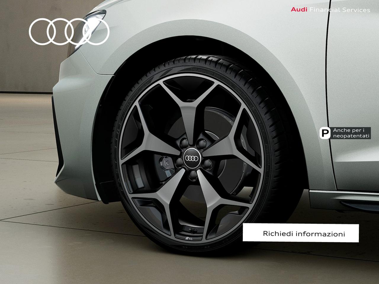 Audi A1 sportback 30 1.0 tfsi identity black 116cv s-tronic