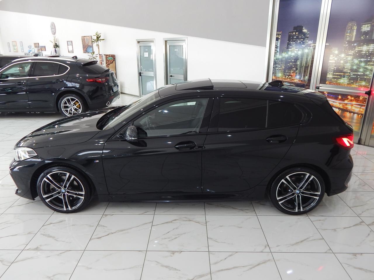 BMW 116 d Msport 5p Aut. TETTO-NAVI-PELLE-PARK-LED-CARPLAY