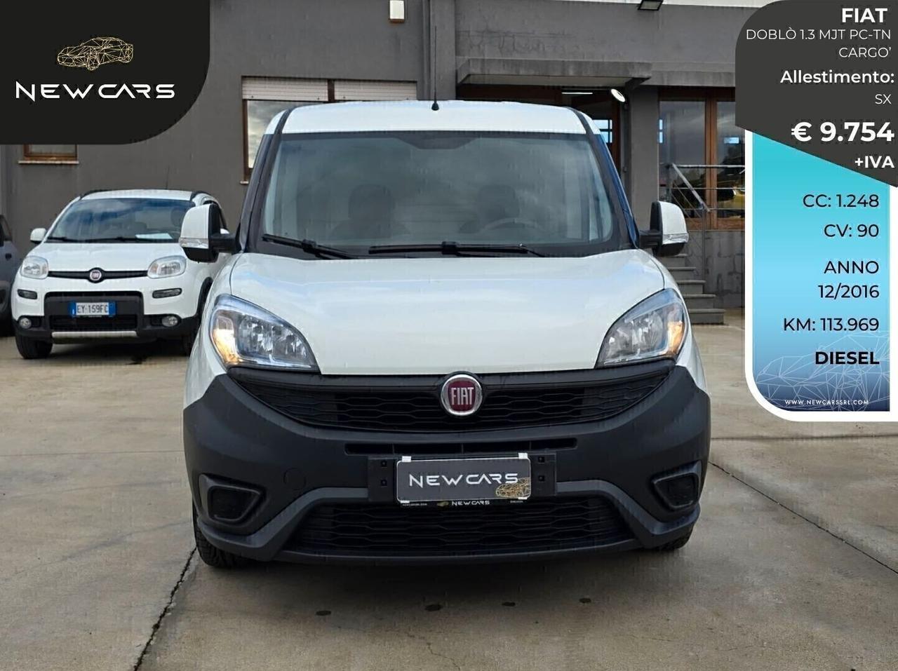 Fiat Doblo Doblò 1.3 MJT PC-TN Cargo Lamierato SX