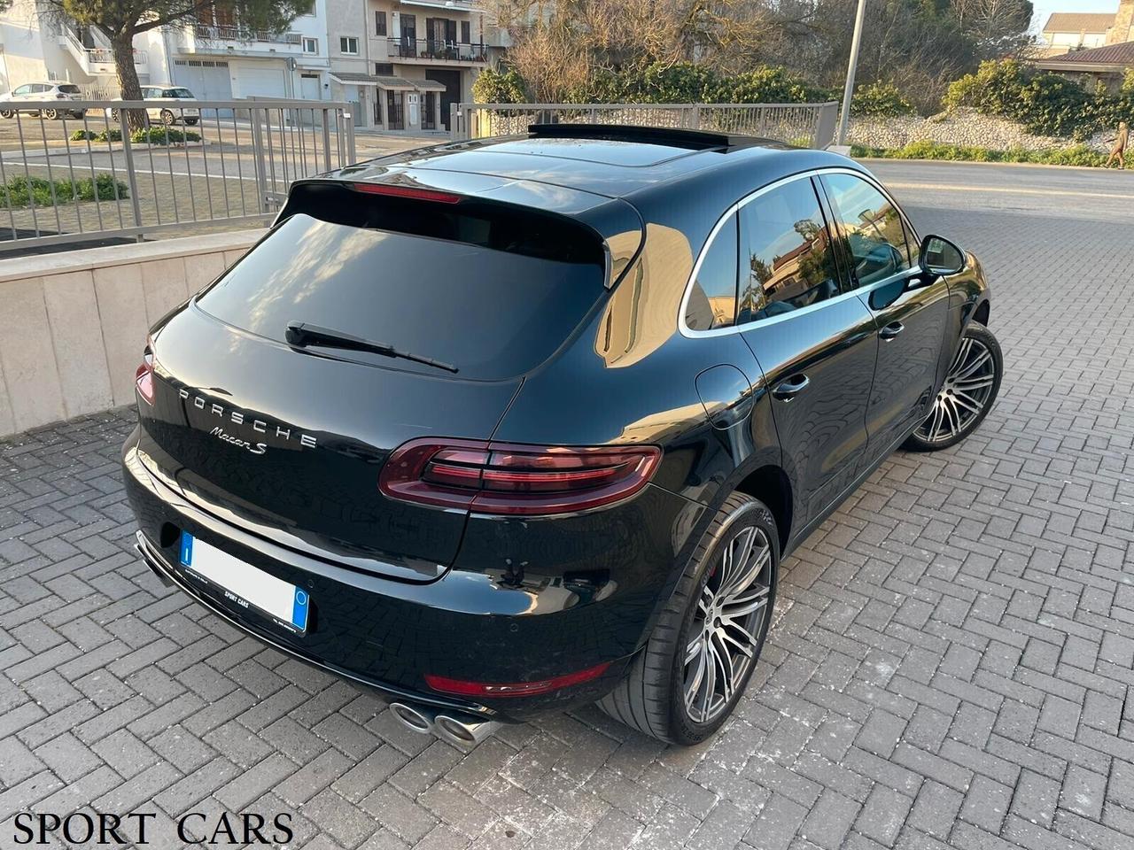 Porsche Macan 3.0 S Diesel , ALL. TURBO, INTERNI ROSSI, TETTO, FULL FULL