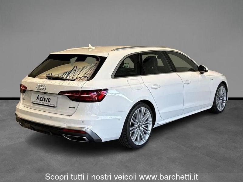 Audi A4 Avant 45 2.0 tfsi mhev S Line Edition quattro 245cv s-tronic