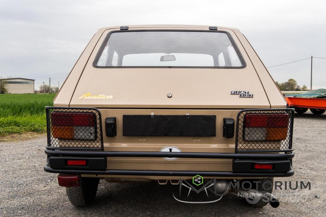 Fiat 127 "RUSTICA" - TARGA NERA ORIGINALE