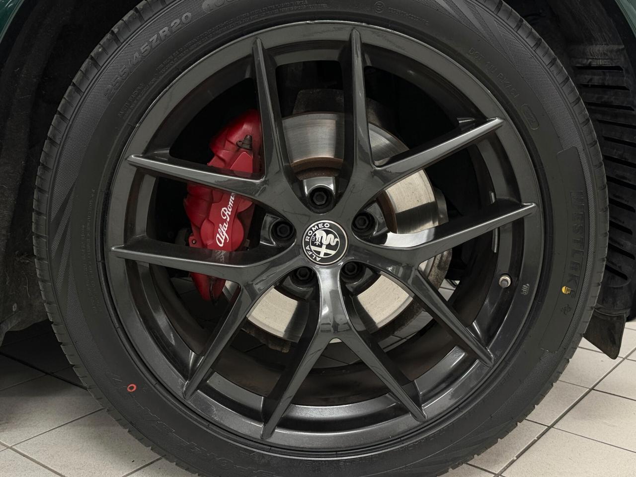 Alfa Romeo Stelvio 2.2 TD 210 CV VELOCE Q4 TAGLIANDI DISTRIBUZIONE ESEGUITA GOMME NUOVE UNICO PROPRIETARIO PERFETT