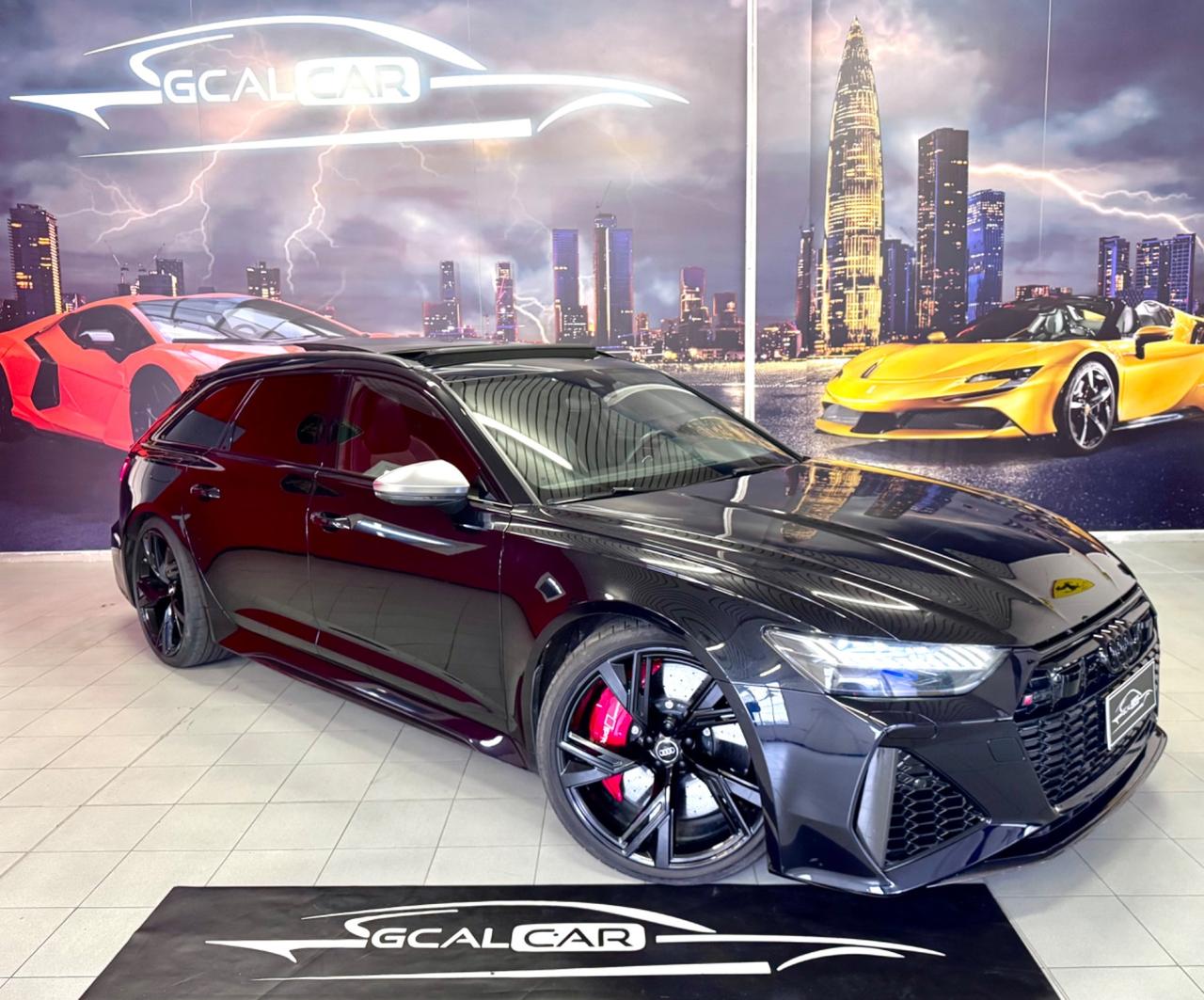 AUDI RS6 600CV IVA INCLUSA OK LEASING CERTIFICATA TETTO + CARBONCERAMICI OK PERMUTE