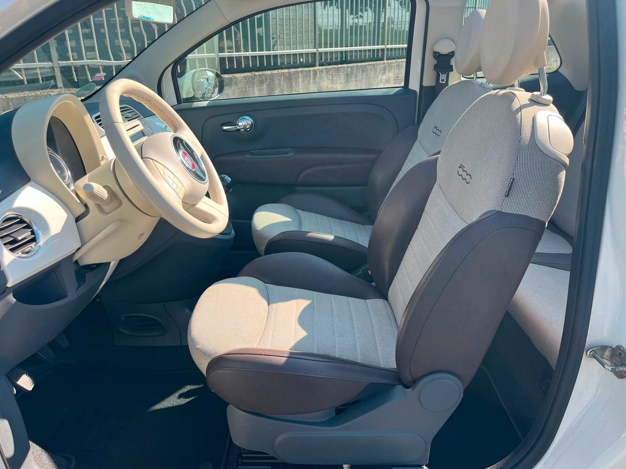 Fiat 500 1.2 benz cabrio solo 59.000 km