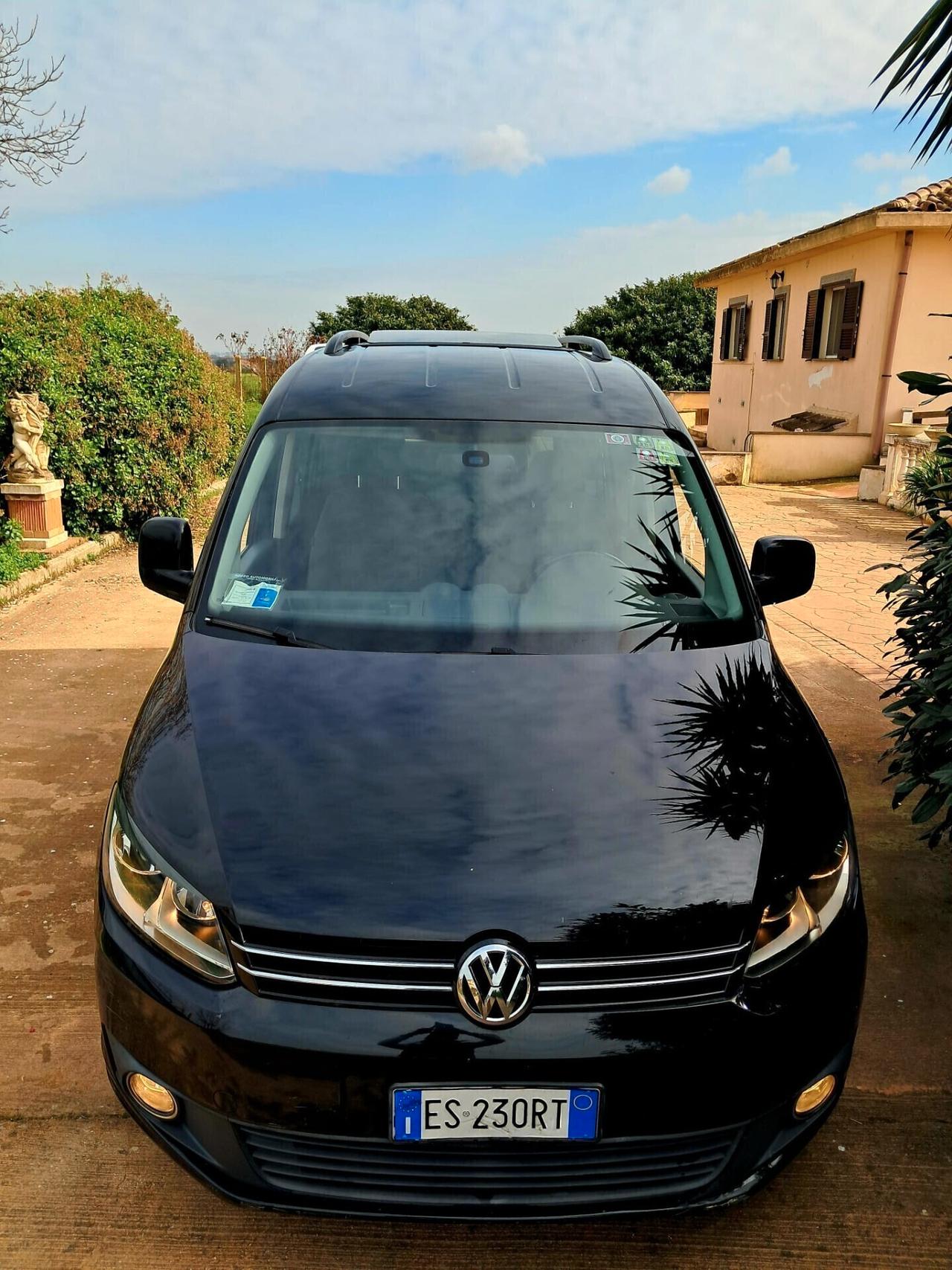 Volkswagen Caddy TDI PIANALE RIBASSATO E SEDILE GIREVOLE UNIPRO TRASPORTO DISABILI