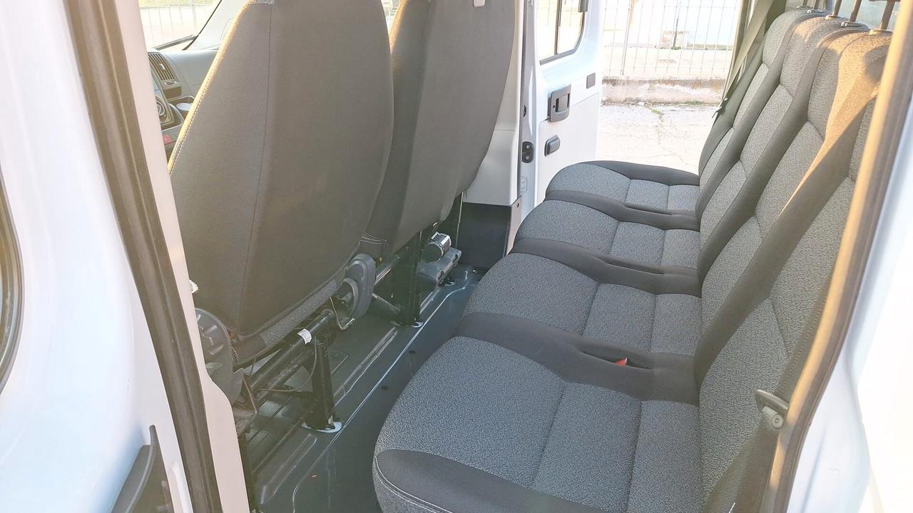 Fiat Ducato 35 2.3 MJT 130CV PLM-DC Cabinato CASSONE FISSO + GRU FASSI