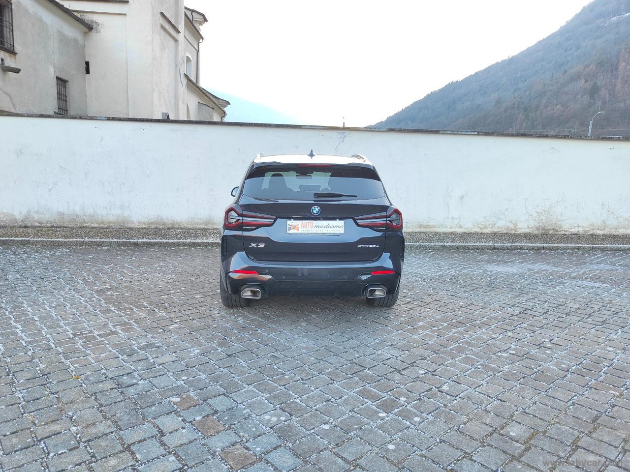 BMW X3 xDrive30e Msport PLUG IN 292CV CAMERA 360 PELLE