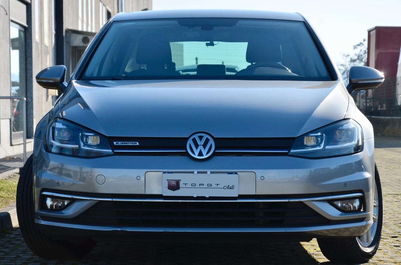 VOLKSWAGEN GOLF 1.5 TGI EXECUTIVE 131cv DSG, UFF ITALIANA, SERVICE CON FATTURE, EURO 6D, FARI FULL LED, NAVI, PERMUTE