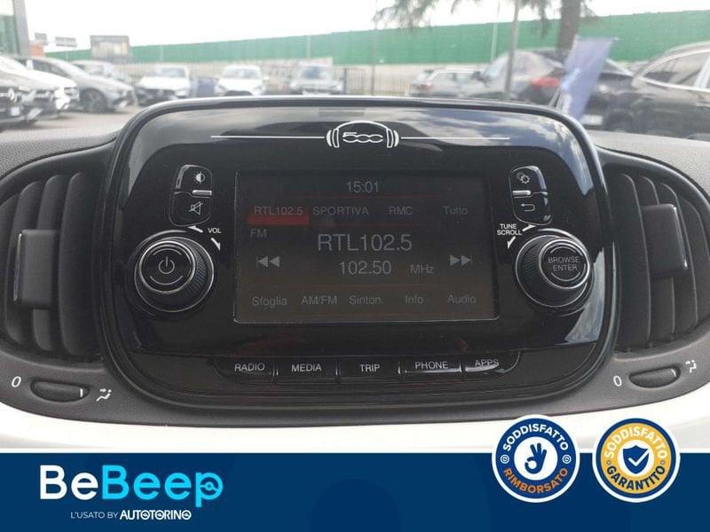 FIAT 500 1.2 LOUNGE 69CV MY18