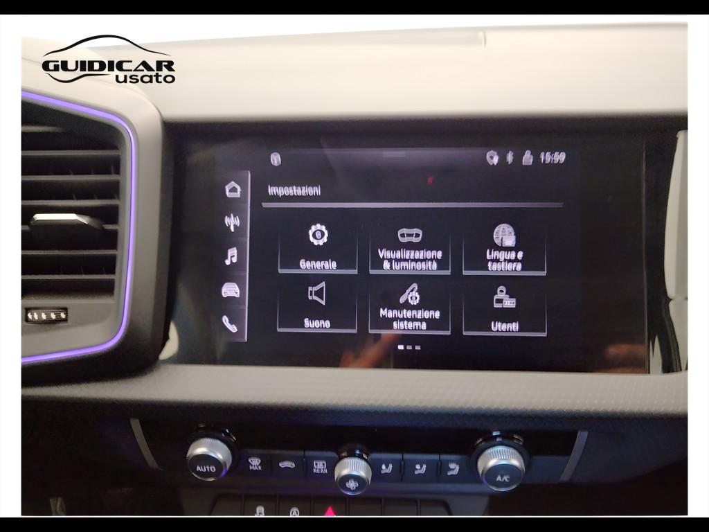 AUDI A1 II 2019 Sportback - A1 Sportback 30 1.0 tfsi Admired Adva