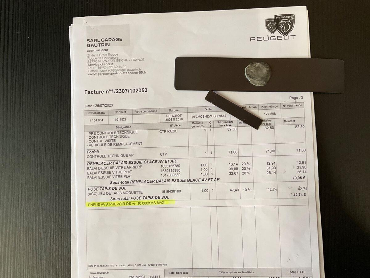 Peugeot 3008 EAT8 120CV ALLURE