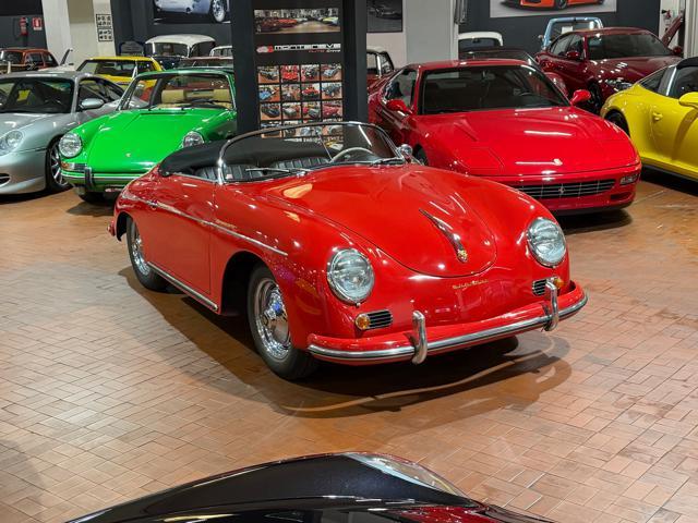 PORSCHE 356 Speedster 1600 A -Matching color-Pelle Nera