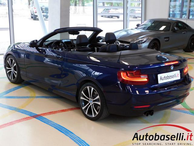 BMW 220 D CABRIO SPORT AUTOMATICA 190CV EURO 6B