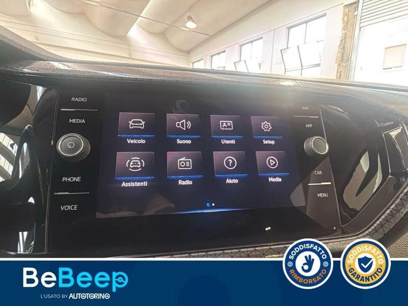 Volkswagen T-Cross 1.0 TSI ADVANCED 110CV DSG