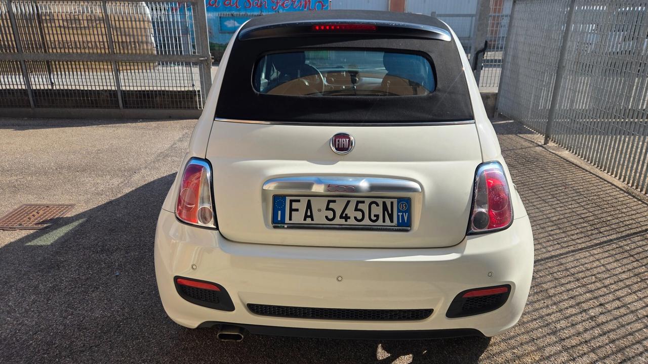 Fiat 500 s cabrio unico proprietario