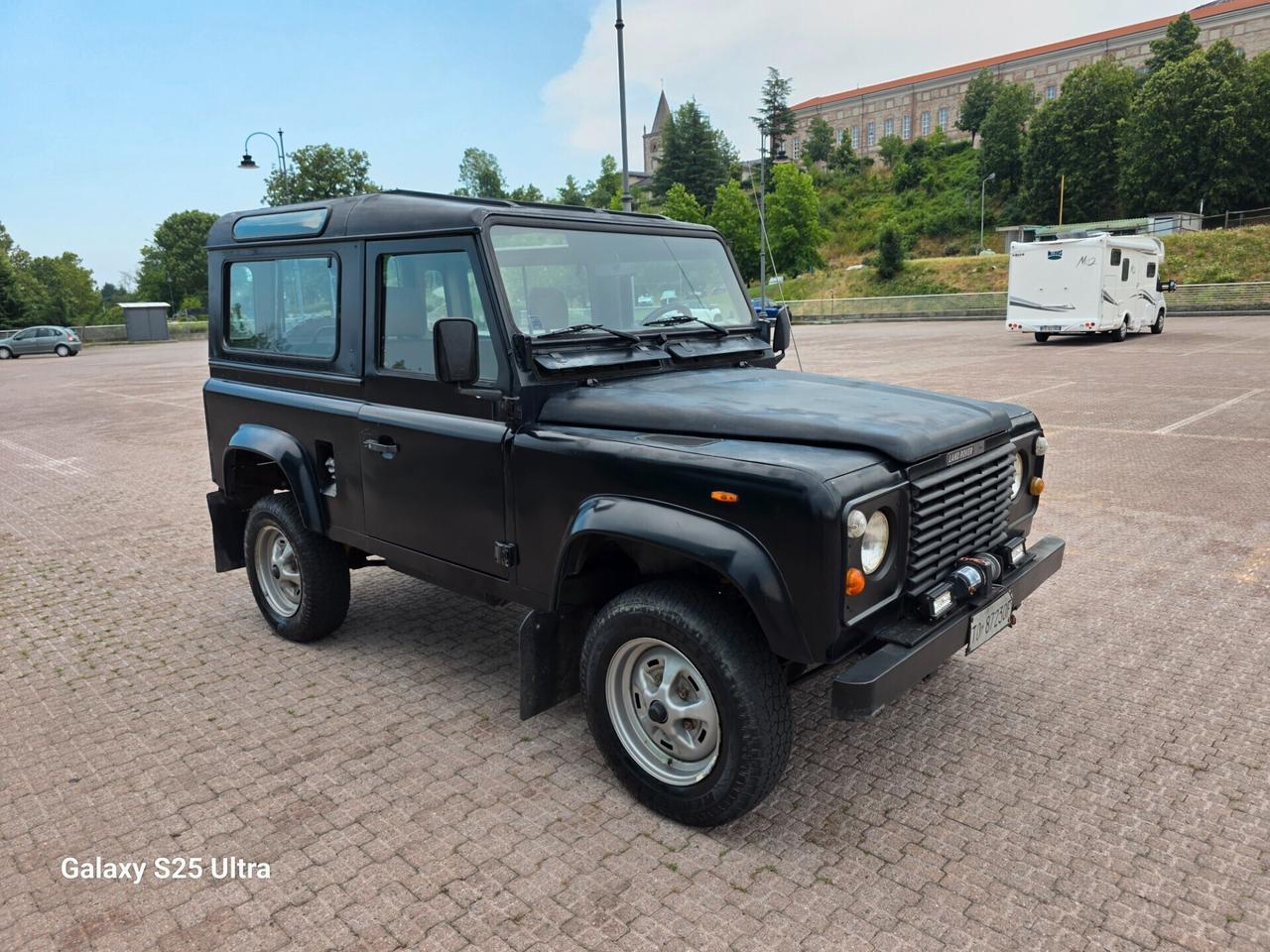 Defender 90 gancio traino vericello
