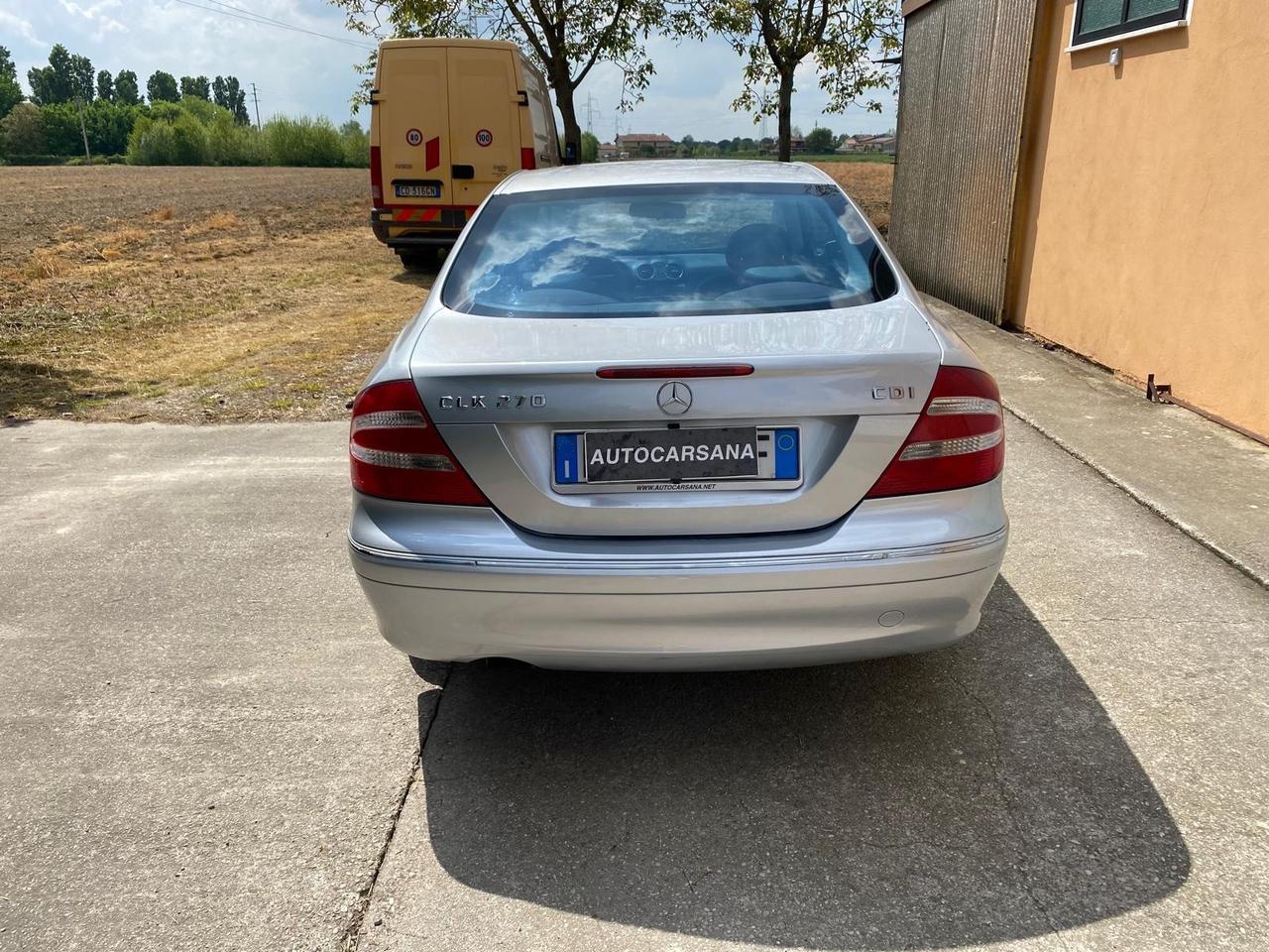 MERCEDES CLK 270 CDI MANUALE DAVVERO MOLTO BELLA GUARDA